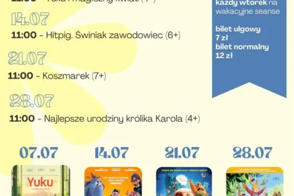 Kino za Rogiem w Bolewicach zaprasza na film dla dzieci