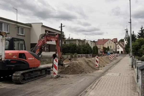 Wymiana sieci wodociągowej na ul. Barteckiego i Skłodowskiej-Curie w Nowym Tomyślu