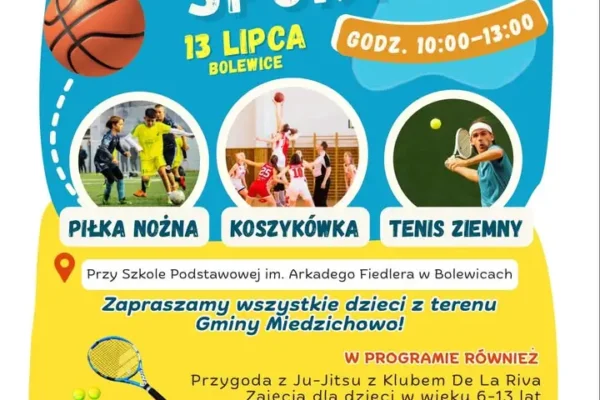 Mobilna Strefa Sportu PCS zawita do Gminy Miedzichowo – sportowe atrakcje dla dzieci
