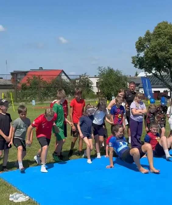 Trening ju-jitsu i joga zakończyły Mobilną Strefę Sportu PCS w Bolewicach