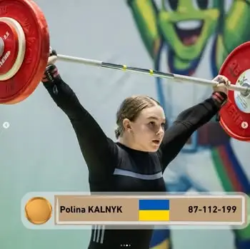 Polina Kalnyk z brązem i złotem na Mistrzostwach Świata U17 w podnoszeniu ciężarów