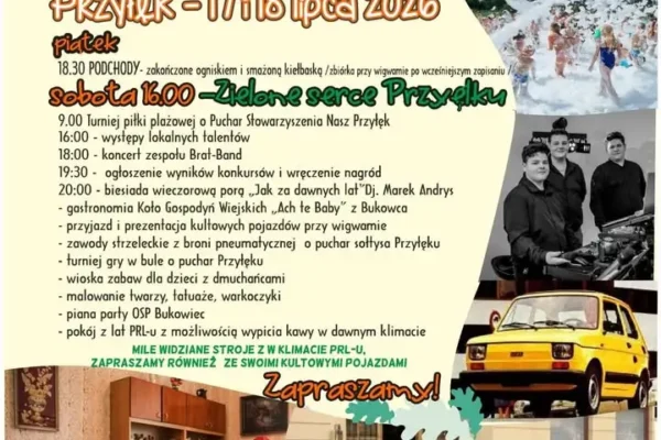Piknik Wakacyjny w Przyłęku: powrót do czasów PRL