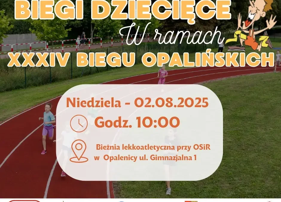 Zostały tylko 2 tygodnie na zapisy do XXXIV Biegu Opalińskich