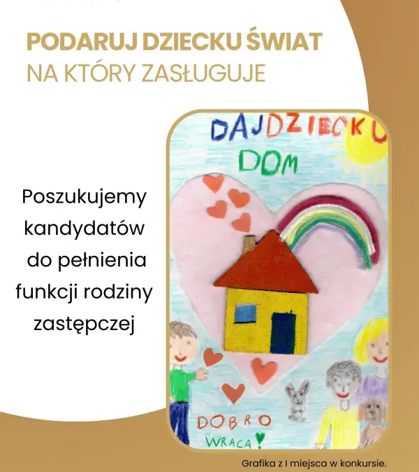 PCPR w Nowym Tomyślu szuka kandydatów na rodziców zastępczych