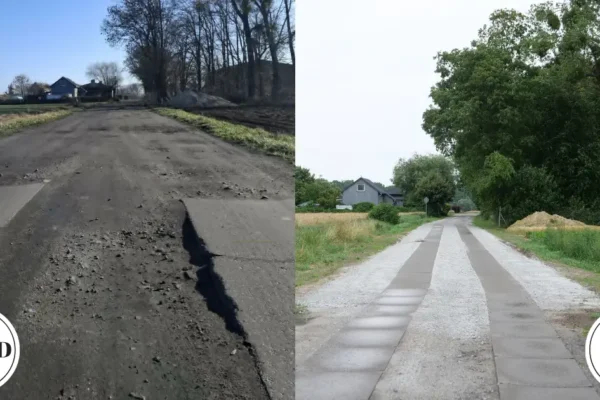 Dwie nowe drogi w gminie Opalenica oficjalnie oddane do użytku