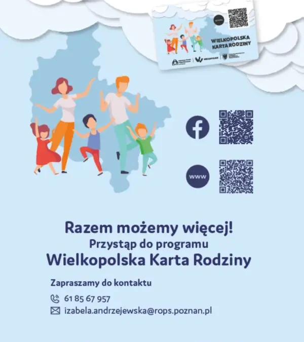 Wielkopolska Karta Rodziny – zniżki dla rodzin 3+