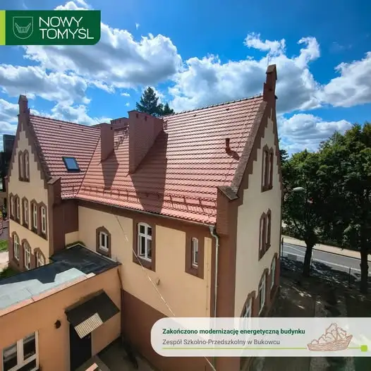 Zakończono modernizację energetyczną szkoły w Bukowcu