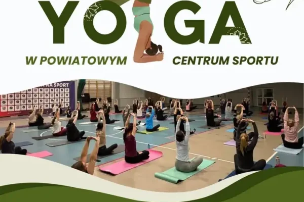 Powakacyjny powrót na matę: Joga w Powiatowym Centrum Sportu już 14 września