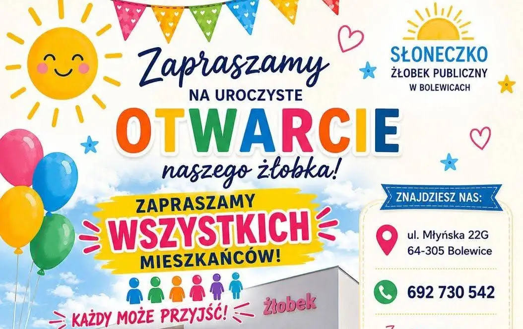Gmina Miedzichowo: Uroczyste otwarcie żłobka „Słoneczko” już 20 sierpnia
