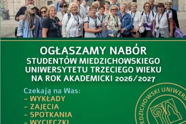 Uniwersytet Trzeciego Wieku w Międzychodzie zaprasza seniorów do zapisów na nowy rok akademicki