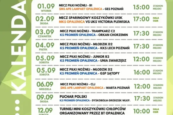Piłkarskie emocje w Opalenicy: Promień i Lampart rozpoczęły ligowe rozgrywki