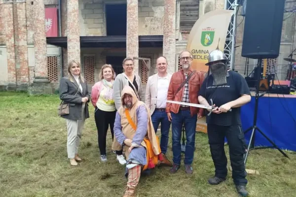 Delegacja z Golssen z wizytą w Gminie Siedlec