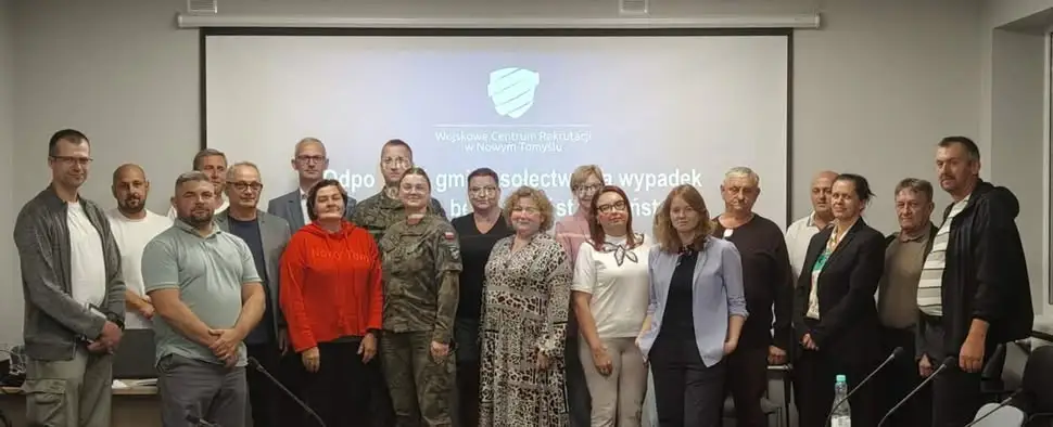 Kuślin: szkolenie z ochrony ludności i obrony cywilnej dla samorządowców