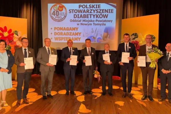 40 lat Stowarzyszenia Diabetyków – jubileuszowe obchody w Nowym Tomyślu