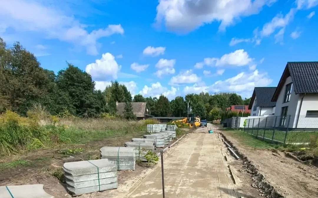Nowa droga w Sękowie. Gmina Nowy Tomyśl inwestuje w bezpieczeństwo
