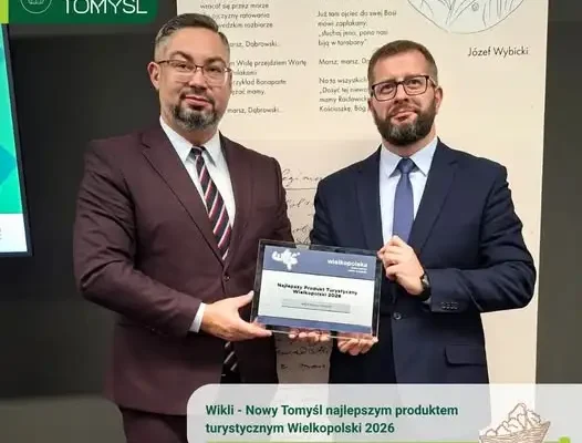 Wikli – Nowy Tomyśl najlepszym produktem turystycznym Wielkopolski 2026