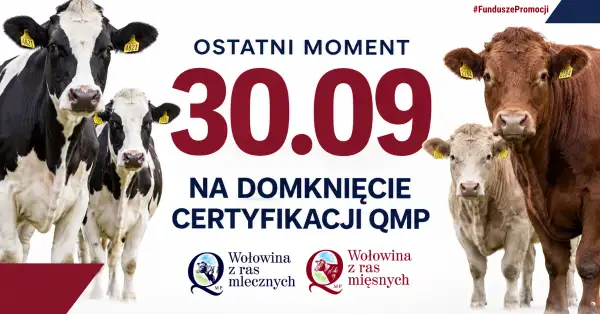 Rolnicy z dopłatami QMP mają czas tylko do 30 września. Bez certyfikatu nie będzie pieniędzy
