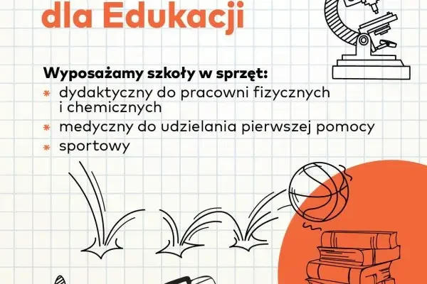 19 000 zł na pracownie fizyczno-chemiczne. Gmina Lwówek w programie GAZ-SYSTEM