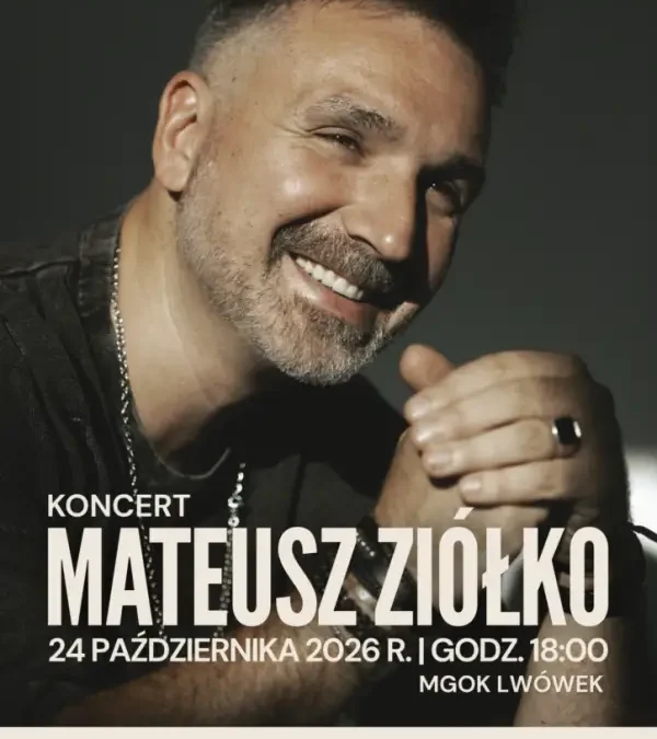 Mateusz Ziółko z koncertem w Lwówku – bilety już w sprzedaży