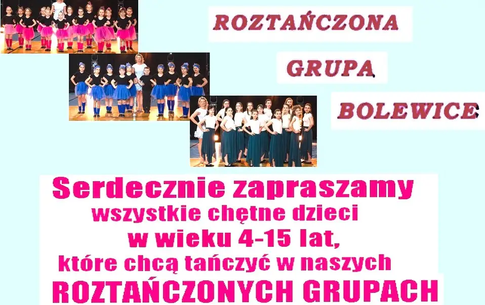 Rusza nabór na zajęcia taneczne dla dzieci w Bolewicach