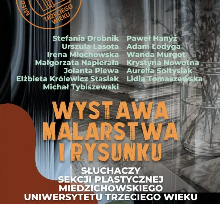 Wystawa malarstwa i rysunku słuchaczy UTW w Bolewicach