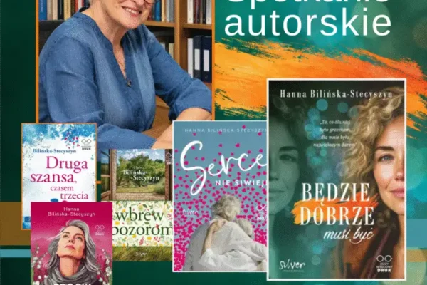 Hanna Bilińska-Stecyszyn spotka się z czytelnikami w bolewickiej bibliotece