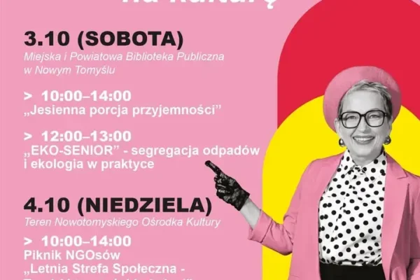 Weekend Seniora z Kulturą w Nowym Tomyślu – sprawdź, co przygotowano