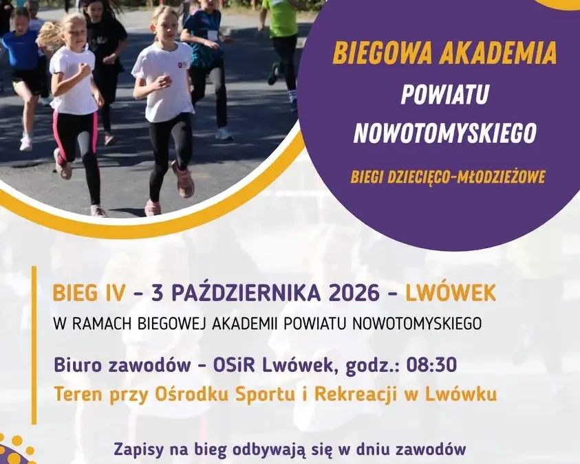IV Bieg Dziecięco-Młodzieżowy w Lwówku – już 3 października
