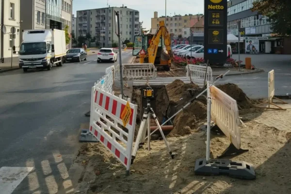 Nowy Tomyśl: ruszyła przebudowa skrzyżowania Poznańska–Ogrodowa