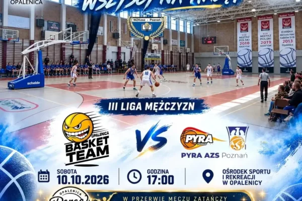 Historyczny debiut Basket Team Opalenica w III lidze – już w sobotę!