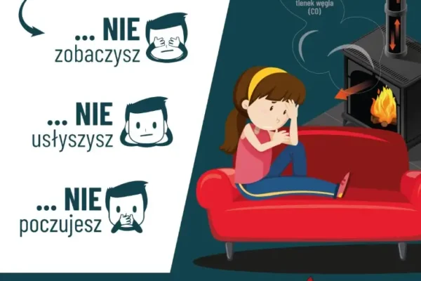 Czad – cichy zabójca. Strażacy z Nowego Tomyśla apelują o czujki tlenku węgla