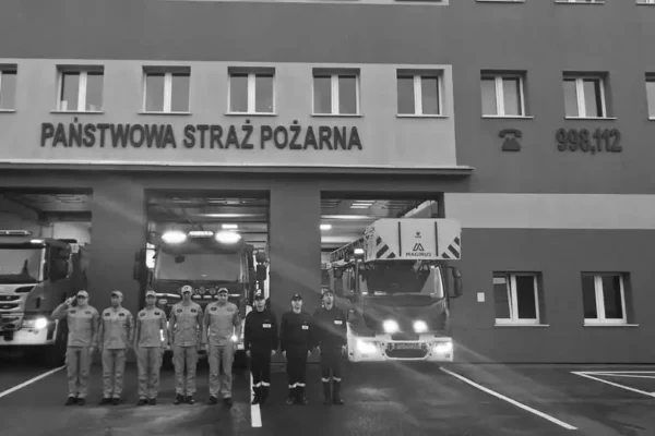 Nowotomyscy strażacy oddali hołd kolegom z Niska. Zginęli podczas akcji