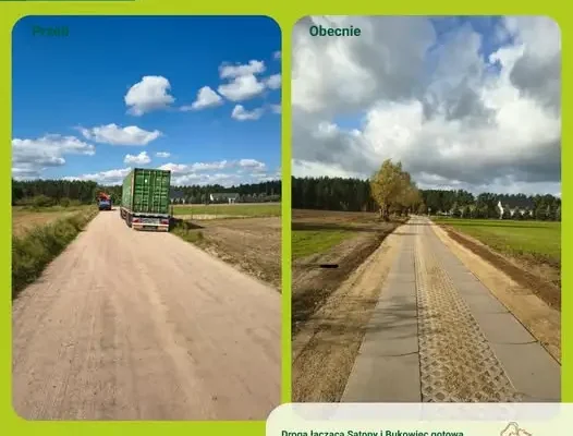 Nowa droga śladowa połączyła Sątopy i Bukowiec