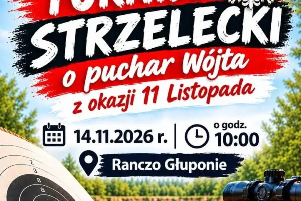 Turniej Strzelecki o Puchar Wójta Gminy Kuślin z okazji 11 listopada