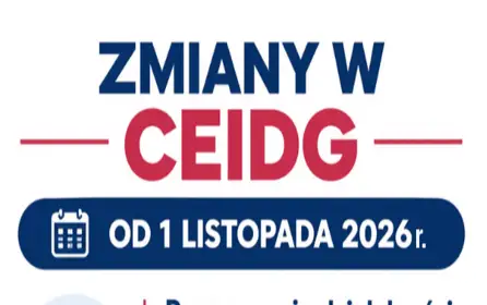 CEIDG: od 1 listopada 2026 tylko elektroniczna rejestracja firmy